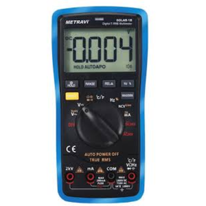 Multímetro Digital TRMS Metravi SOLAR-1B - Product Image 2