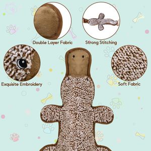 Jouets en peluche couineurs en gros, produits pour animaux de compagnie durables et indestructibles, jouets résistants pour chiens agressifs - Product Image 2