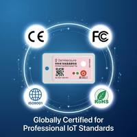 ZenMeasure BLE Moniteur de Chaîne du Froid Étanche IP67 Suivi en Temps Réel de Température et d'Humidité pour Aliments Frais Capteur de Température