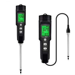Alat Ukur EC Tanah Digital dengan Lampu Latar, Probe Penguji Tanah untuk Penggunaan di Rumah Kaca dan Pertanian - Product Image 2
