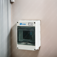 Boîtier de distribution en plastique ABS PVC IP65 ZCEBOX, boîte de distribution à 12 voies, boîtier MCB