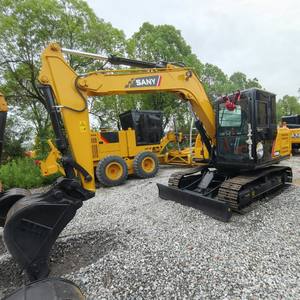 Excavatrice sur chenilles Sany SY95C d'occasion, mini-excavatrice sur chenilles 9180, fonctionnelle et intacte - Product Image 1
