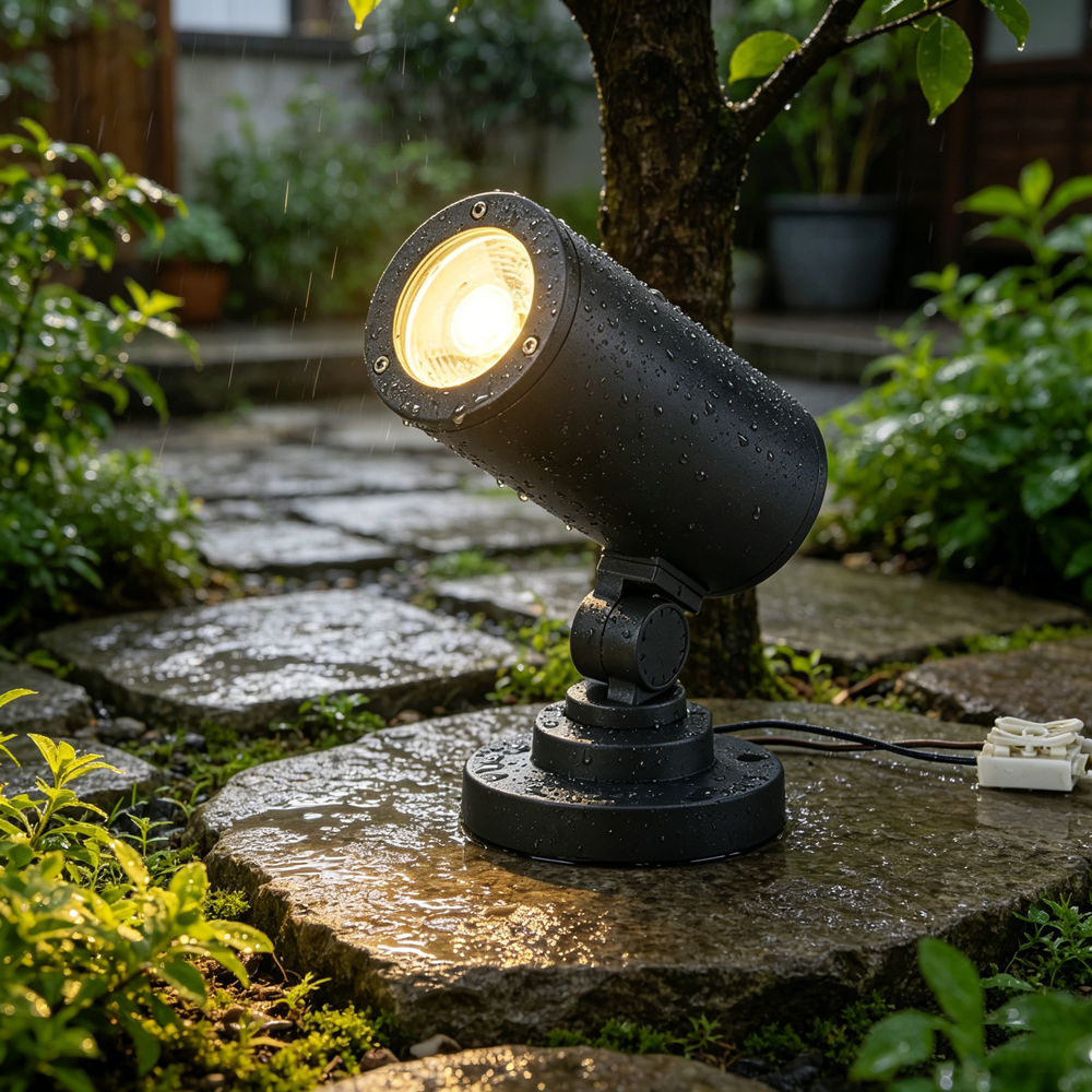 LED Aluminum Garden Landscape Spotlight IP65 Waterproof Outdoor Tree Light for Yard Path Lawn