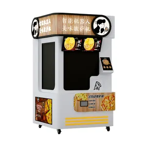 Outdoor & Indoor Business Selbstbedienung Automatische Steuerung Pizza automat Fast Food Hot Pizza Kiosk