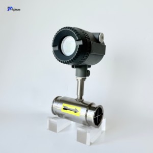 Độ chính xác cao thép không gỉ cánh quạt tuabin mini cảm biến đo sáng chất lỏng với màn hình LCD lưu lượng kế cho đo lường chất lỏng - Product Image 3