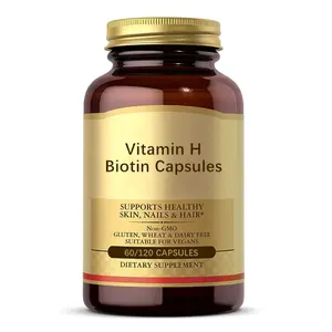 Haar zusätze Vitamin H Vitamin B7 Biotin pulver/Biotin kapseln