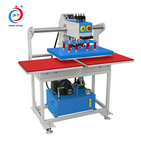 Machine de transfert thermique efficace pour vêtements, presse à chaud double station, impression à pression stable 60x40cm