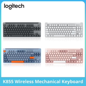 Gốc <span class=keywords><strong>Logitech</strong></span> K855 Bàn Phím Không Dây Đa-Thiết Bị Màu Xanh Răng Đa-Màu Sắc Cho Mac Máy Tính Máy Tính Xách Tay <span class=keywords><strong>Logitech</strong></span> Bàn Phím - Product Image 2