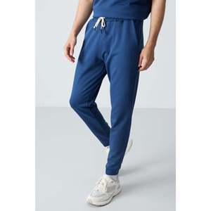 Conjunto Deportivo de Algodón para Hombre Parliament, Corte Holgado, Azul Informal, Transpirable, para Adultos - Product Image 3