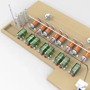 Pirólisis plástica de neumáticos de desecho de alta ganancia a precio de fábrica de la máquina de aceite combustible