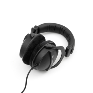 Casque studio supra-auriculaire <span class=keywords><strong>DT770</strong></span> PRO 80 Ohm 250 Ohm en gris. Conception fermée, câblé pour l'enregistrement et le monitoring professionnels - Product Image 4