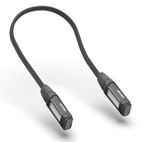Lampe de travail LED d'urgence rechargeable à fixation magnétique détachable pour réparation automobile transfrontalière, universelle, noire/grise pour voiture
