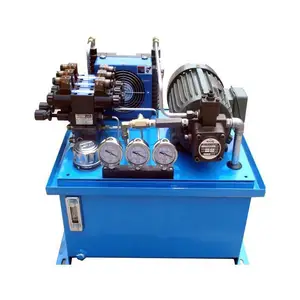 Hydraulic control system of ultra high pressure hydraulic power station