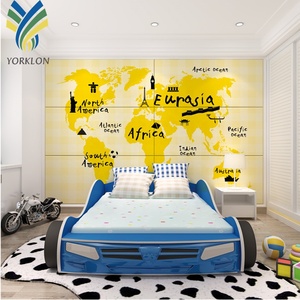 <span class=keywords><strong>Papier</strong></span> <span class=keywords><strong>peint</strong></span> mural carte du <span class=keywords><strong>monde</strong></span> 3D personnalisé pour enfants Design moderne <span class=keywords><strong>Papier</strong></span> <span class=keywords><strong>peint</strong></span> 3D imperméable et antistatique pour chambre d'enfant - Product Image 1