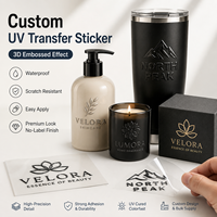 Étiquettes personnalisées en relief, mat, brillant, avec logo en feuille noire, transfert, estampage à chaud en feuille d'or, pour bouteilles de parfum et tasses, étanches