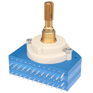 Soundwell 2-12 Positions <b>Switch</b> RE29 Metal Shaft <b>Rotary</b> Route <b>Switch</b> - Product Image 1