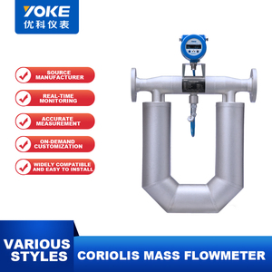 เครื่องวัดอัตราการไหลของมวลแบบคอริโอลิสสำหรับโรงงาน รุ่น YK-MFU - Product Image 2