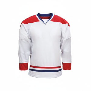 Venta al por mayor Cool Hockey Ice Hockey Jerseys Personalizado Bajo MOQ Alta Calidad Practice Ice Hockey Jerseys - Product Image 1