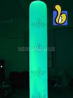 Colonne lumineuse LED gonflable décorative pour fête de couture commerciale, pas chère, à vendre