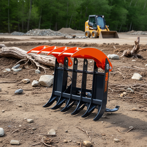 Rastrillo para Raíces Industrial Tmg, Ancho de Trabajo de 35 Pulgadas, Placa de Montaje Estilo Toro, Accesorio para Excavadora - Product Image 2