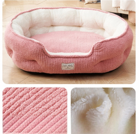 Lit pour chat semi-fermé, tendance sur internet, pour toutes les saisons, lavable et chaud pour l'hiver