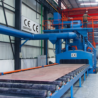 Machine de sablage à rouleaux pour le traitement des surfaces en marbre / Équipement de sablage