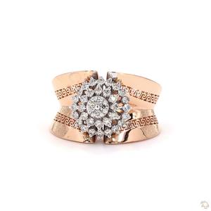 Premium Gold <b>Diamond</b> <b>Ring</b> for Women Stylish Fine Jewelry Wedding Engagement Daily Wear Designer Collection - Product Image 2