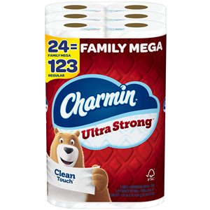 Vendita Diretta dalla Fabbrica Nuovo Arrivo di <span class=keywords><strong>Carta</strong></span> Igienica Charmin-Ultra Strong Clean Touch di Alta Qualità Disponibile - Product Image 1