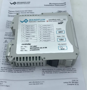 Nuevo Amplificador WANDFLUH SD7332D 22-AA, Original, WANDFLUH SD7332D 22-AA - Product Image 2