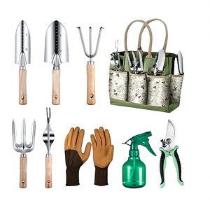 Ensemble d'outils de <span class=keywords><strong>jardinage</strong></span> légers <span class=keywords><strong>à</strong></span> monter soi-même, 9 pièces, comprenant une pelle de jardin avec sac de rangement pour le <span class=keywords><strong>jardinage</strong></span> <span class=keywords><strong>à</strong></span> domicile - Product Image 2