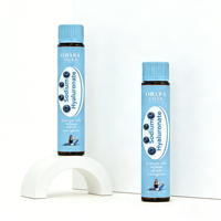 Tube en plastique bleu pour liquides 10ml 20ml 30ml 50ml, flacon pour liquides oraux de pharmacie, flacon pour médicaments liquides avec couvercle anti-effraction
