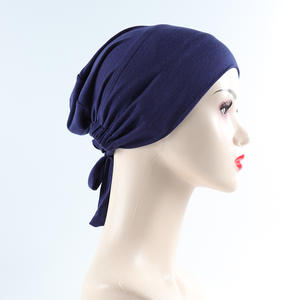 <span class=keywords><strong>Bonnet</strong></span> Hijab en Satin ÉLITE, Bonnets Jersey Turban Musulman, Bandeau Élastique, Protège-Cheveux, Sous-Hijab - Product Image 6