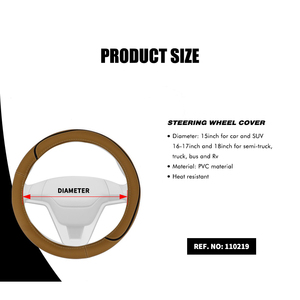 Funda para Volante de SUV AC Schnitzer X6 E71, Tamaño Grande, Material de PVC, 2010-, Gran Agarre, Diseño Antideslizante - Product Image 2