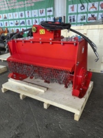 Broyeur à fléaux hydraulique SLN pour excavatrice 5-6 tonnes – Gestion de la végétation, déchiqueteuse pour le développement et la construction