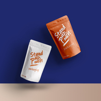 Bolsa de Plástico para Alimentos con Cierre y Logotipo Personalizado, Resistente a la Humedad, Material Laminado, Impresión Digital