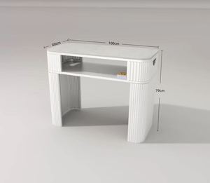 Muebles para Salón de Uñas, Mesa y Silla de Manicura de Diseño Moderno para Instalaciones de Belleza y Ocio, Mesa de Manicura - Product Image 4