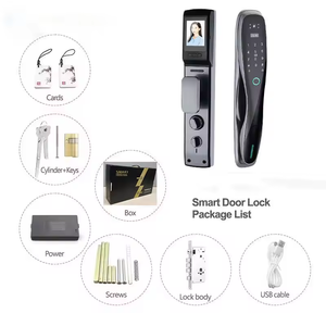 אנריקה אוסמארט גו מנעול טביעת אצבע דיגיטלית מנעול ביומטרי אוטומטי Rfid Ic כרטיס Wifi אפליקציית שילוב מנעול דלת אבטחה ביתית - Product Image 5