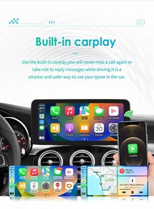 AndroidรถวิทยุGPSนําทางสเตอริโอสําหรับรถหน้าจอสัมผัสสําหรับ 10.25 นิ้วMercedes-Benz C Class W204 NTG <span class=keywords><strong>4.0</strong></span> - Product Image 3