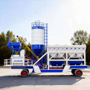 Meilleur <span class=keywords><strong>prix</strong></span> pour une centrale à <span class=keywords><strong>béton</strong></span> mobile automatique de petite taille JS à deux trémies, 60 <span class=keywords><strong>m3</strong></span>/h - Product Image 1