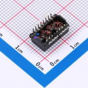 Transformador LAN HC-KHX1601SR-WL SMD-16P, Inductor de 12.7x6.9mm - Product Image 2