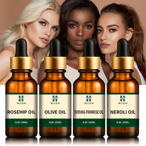 Óleo de Semente de Rosa Mosqueta 100% Puro Natural Orgânico Óleo Carreador de Sândalo e Bergamota Prensado a Frio para Revitalização da Pele do Rosto para Todos os Tipos de Pele - Product Image 1