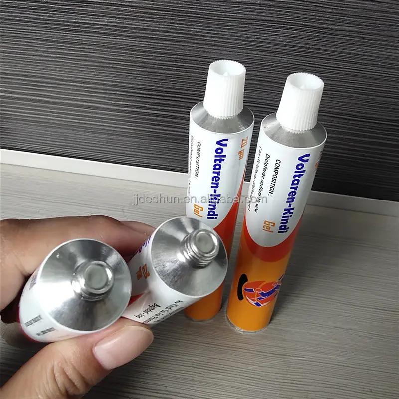 Custom 40ml 50ml 60ml 80ml Freckle Removing Cream Aluminum Made Collapsible Tube Cosmetic Facial Mask Paste Hose