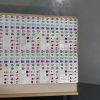 Jeu de Mahjong Américain Modèle 28 – Tuiles en Acrylique de Luxe à Motif Équestre en Nacre Moderne pour Soirées de Jeu en Famille