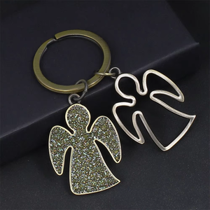 พวงกุญแจรูปสมอเรือเอนเซนาดาประดับด้วยคริสตัลหลากสี ดีไซน์สไตล์ทะเล สำหรับของที่ระลึกชายฝั่ง - Product Image 3