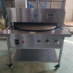 Equipo de Panadería Comercial, Horno Infrarrojo de Acero Inoxidable con Placa de 80 cm, Horno Giratorio de Gas Natural para Tortillas, Pan Naan - Product Image 6