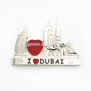 Wholesale Magnetic Tourist Travel Souvenirs Cities 3D Refrigerator <strong>Magnets</strong> Custom Logo Singapore Metal Fridge <strong>Magnet</strong> Souvenir - Product Image 6