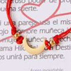 Bracelet en acier inoxydable El Hilo Rojo fait à la main pour la chance et la protection, 12 pièces - Product Image 5