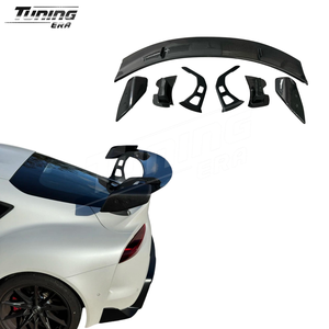 Alerón trasero de cuello de cisne de fibra de carbono estilo AD para 2019 en Toyota <span class=keywords><strong>Supra</strong></span> <span class=keywords><strong>MK5</strong></span> A90 A91 coche de ajuste perfecto - Product Image 1