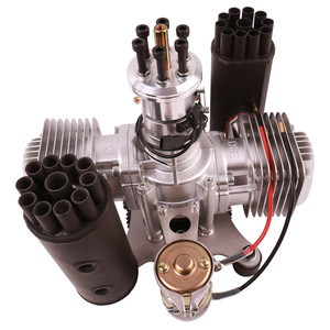 Motor de Gasolina para <span class=keywords><strong>Parapente</strong></span> DLE170ML de Dos Cilindros, Refrigeración por Aire Natural, Ultraligero, Versión de Arranque Eléctrico - Product Image 1