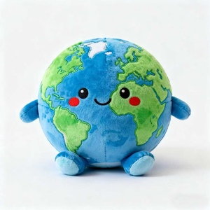 Personalizada adorable tierra mascota peluche personalizado planeta personaje suave muñeco de peluche para la conciencia ambiental - Product Image 1